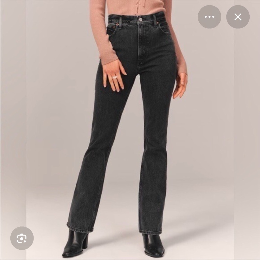 Abercrombie 70’s high rise jeans